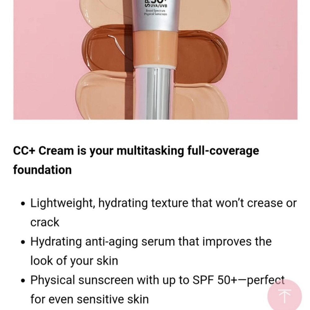 New IT Cosmetics Cream Foundation Full Coverage SPF 40 Fair light - Picture 8 of 10